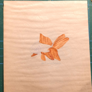 Marquetry goldfish step09 square - LaserSister - KayVincent