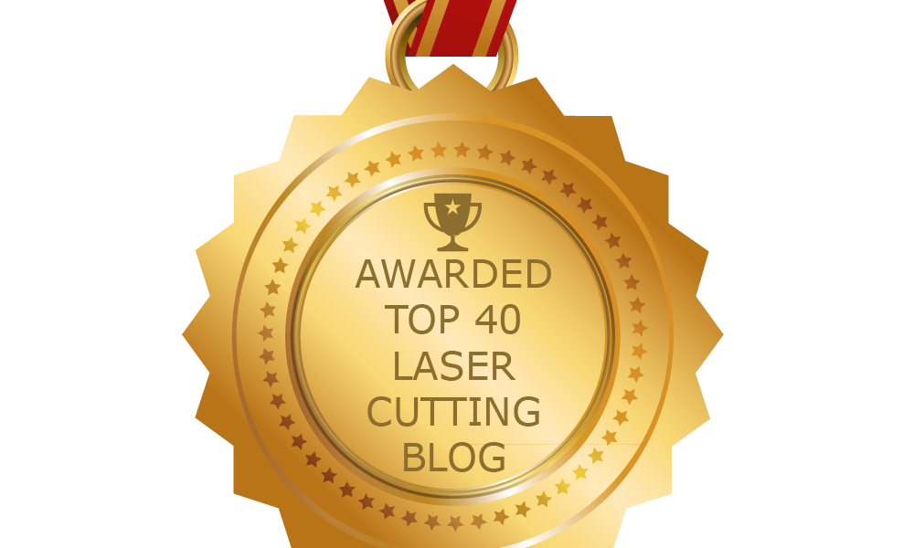 award for top 40 lasercutting blog