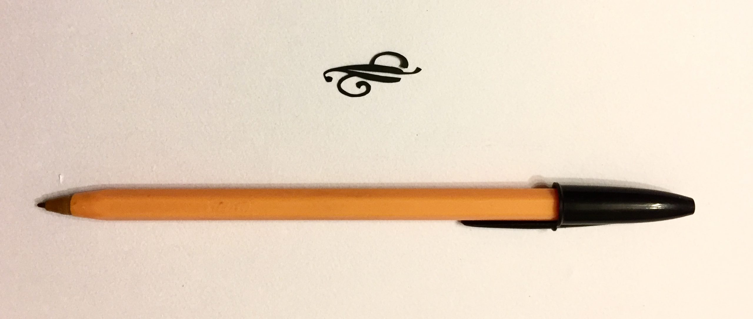 new leaf K695 with pen for scale