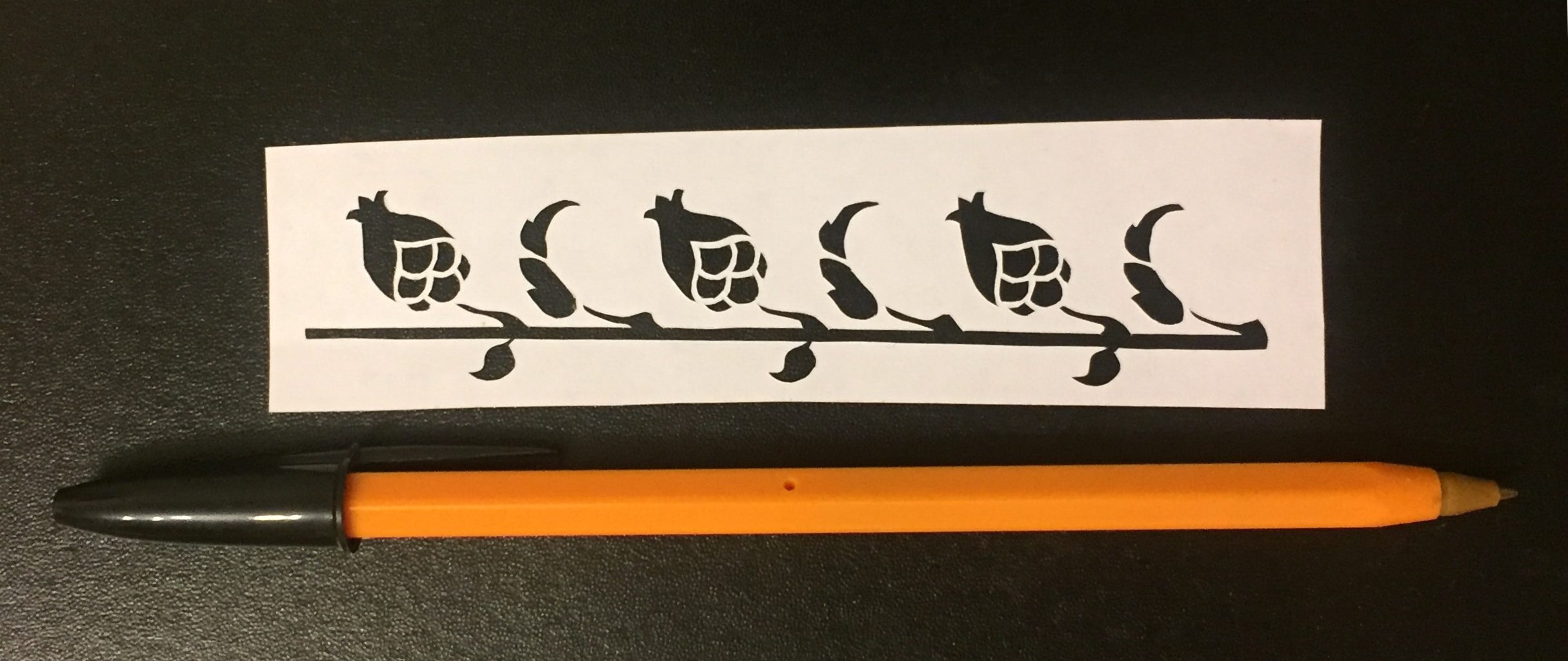 papercut 084 with pen for scale - Kay Vincent - LaserSister.JPG