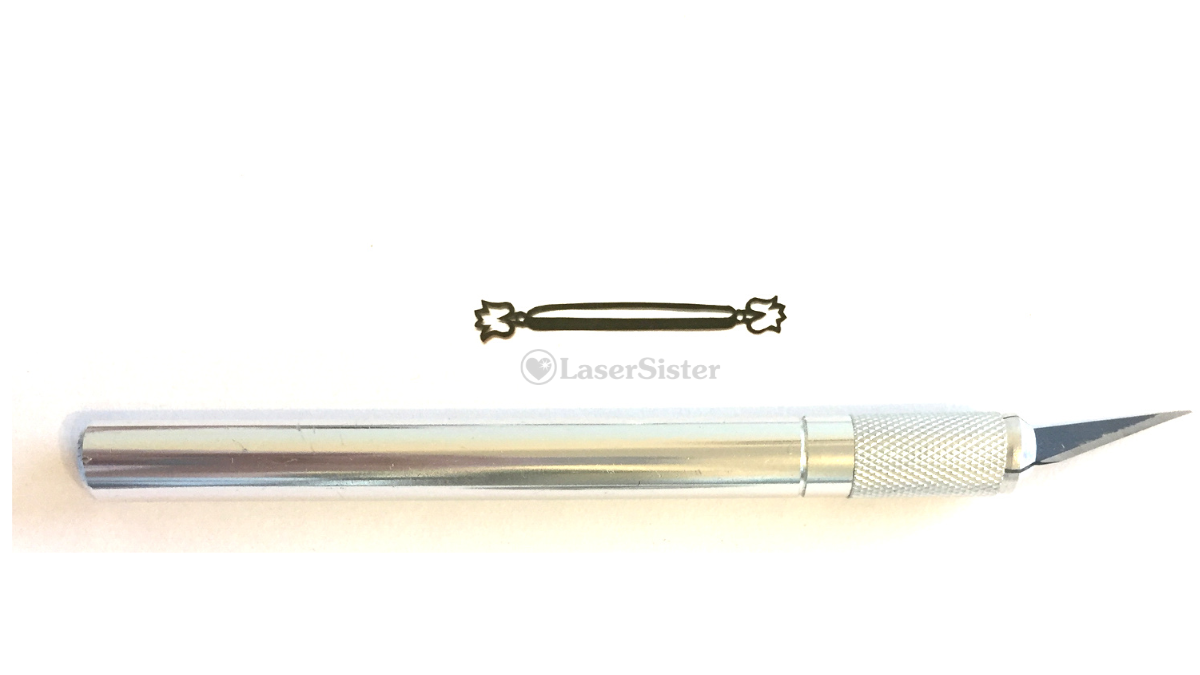 papercut 510 fire flower frame - square horizontal - LaserSister - KayVincent