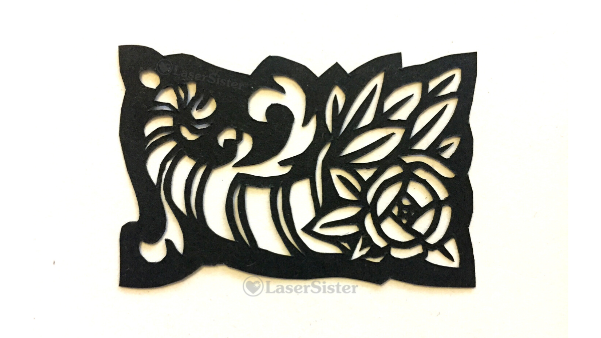 papercut 519 horizontal cornucopia - watermarked - LaserSister - KayVincent