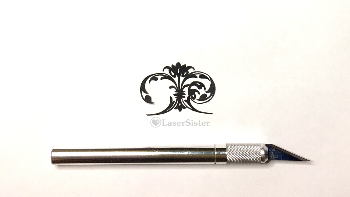 papercut 527 broken papercut - horizontal - LaserSister - KayVincent