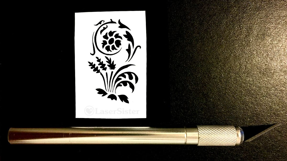 papercut 697 wildflower meadow horizontal - watermarked - LaserSister - KayVincent