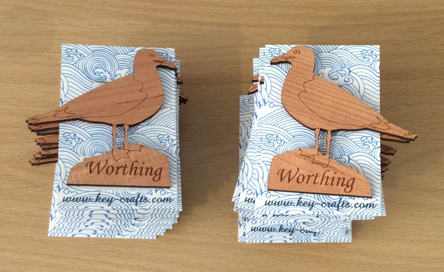 seagull fridge magnets - Kay Vincent LaserSister