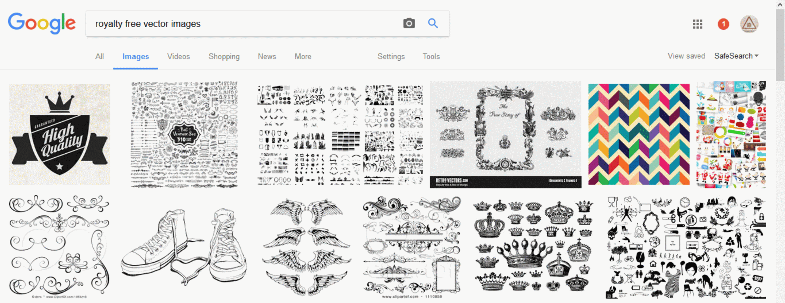 search for vector images